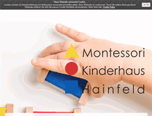 Tablet Screenshot of hainfeld-montessori.at